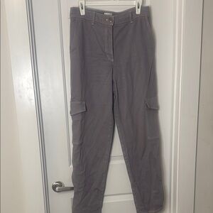 Wilfred free purple/gray cargo pants size 8